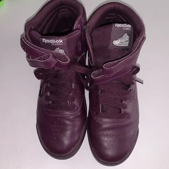 Reebok Freestyle hi tops  - Picture 2 of 4